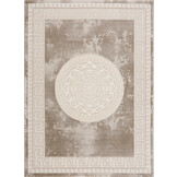 Tapijtenloods Harmony Laagpolig Vloerkleed Medaillon Beige