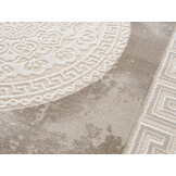 Harmony Oosters Vloerkleed Medaillon Beige