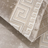 Tapijtenloods Harmony Laagpolig Vloerkleed Medaillon Beige