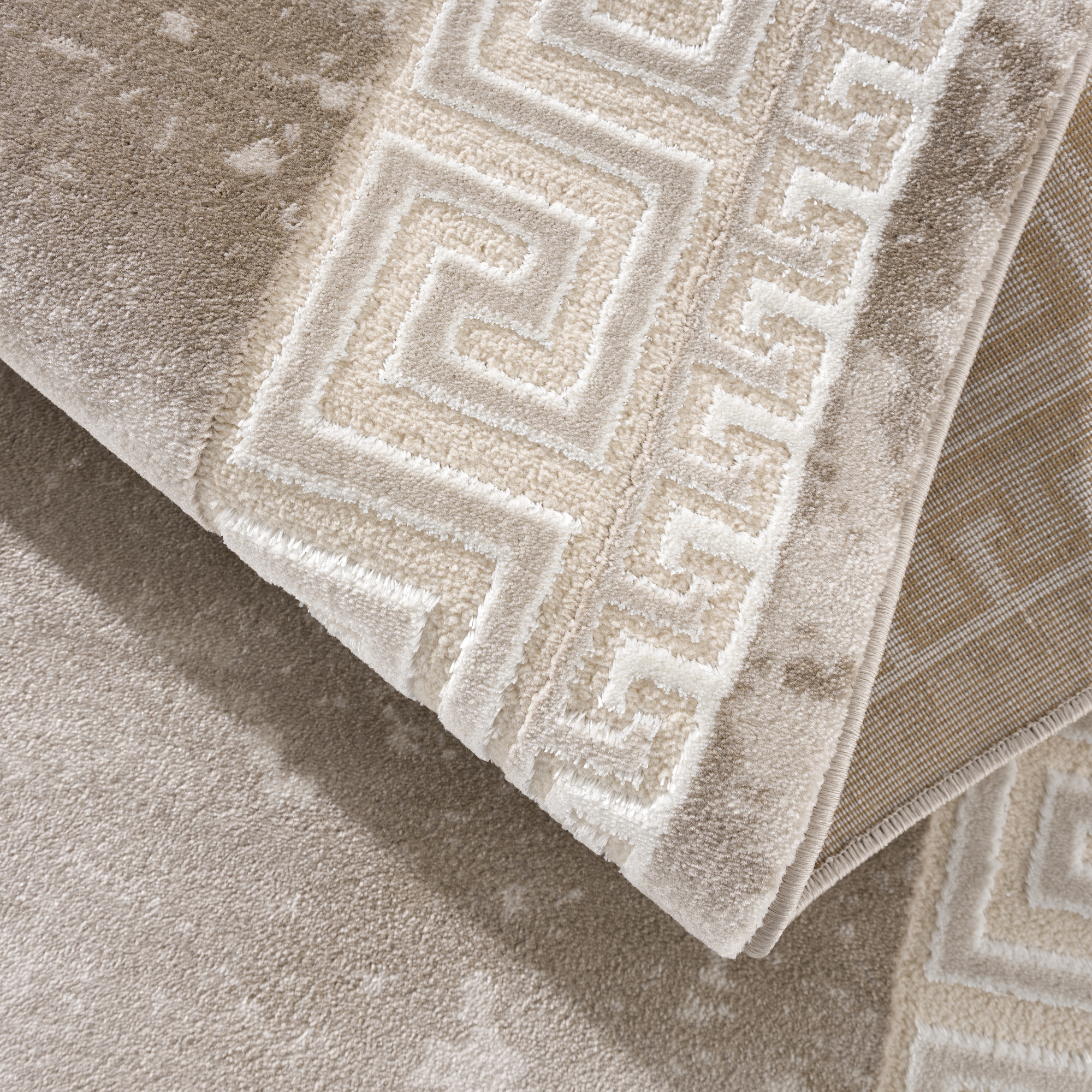 Harmony Oosters Vloerkleed Medaillon Beige