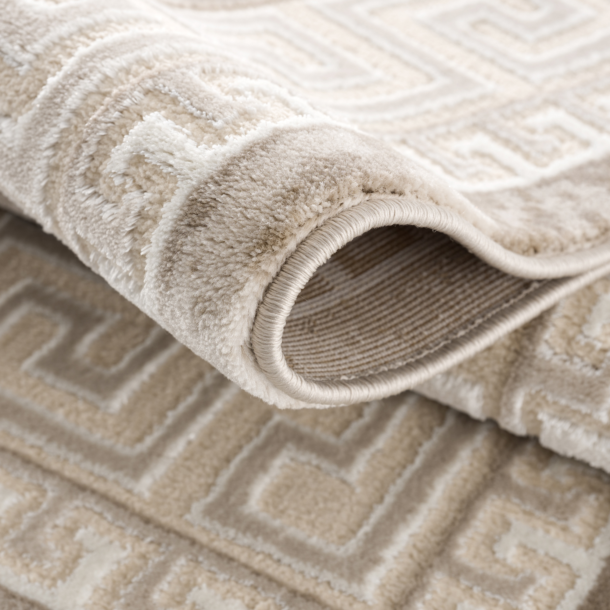 Harmony Oosters Vloerkleed Medaillon Beige