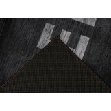 Kitchen Keukenloper - Anti-slip - Machine Wasbaar - 100% Polyester - Modern Design - Grijs