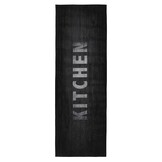 Kitchen Keukenloper - Anti-slip - Machine Wasbaar - 100% Polyester - Modern Design - Grijs