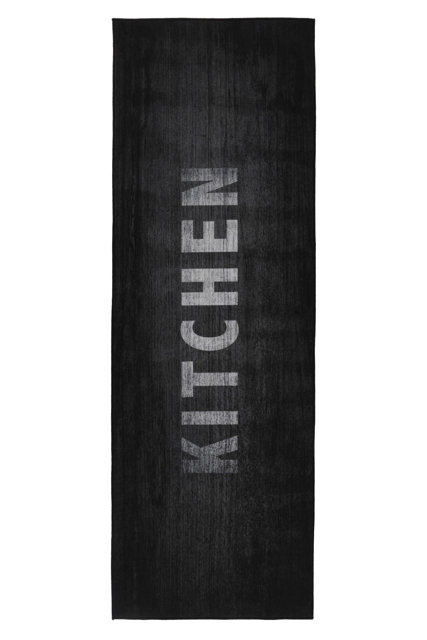 Kitchen Keukenloper - Anti-slip - Machine Wasbaar - 100% Polyester - Modern Design - Grijs