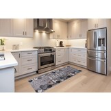 Kitchen Love Keukenloper - Anti-slip - Machine Wasbaar - 100% Polyester - Modern Design - Grijs