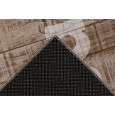 Kitchen Cook & Eat Keukenloper - Anti-slip - Machine Wasbaar - 100% Polyester - Modern Design - Beige