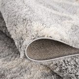 Oslo Hoogpolig Vloerkleed - Scandinavisch Design - Grijs - Franjes