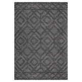 Luxus Shaggy Plus Hoogpolig Vloerkleed - Hoog Laag Design - Grijs - Rechthoekig - Zacht en Luxe Tapijt