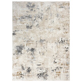 Fashion Marmer - Vloerkleed - Laagpolig - Modern Design - Marmerlook - Beige Grijs