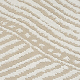 Japandi Abstract - Vloerkleed - Laagpolig - Modern Design - Creme Beige