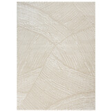 Japandi Abstract - Vloerkleed - Laagpolig - Modern Design - Creme Beige