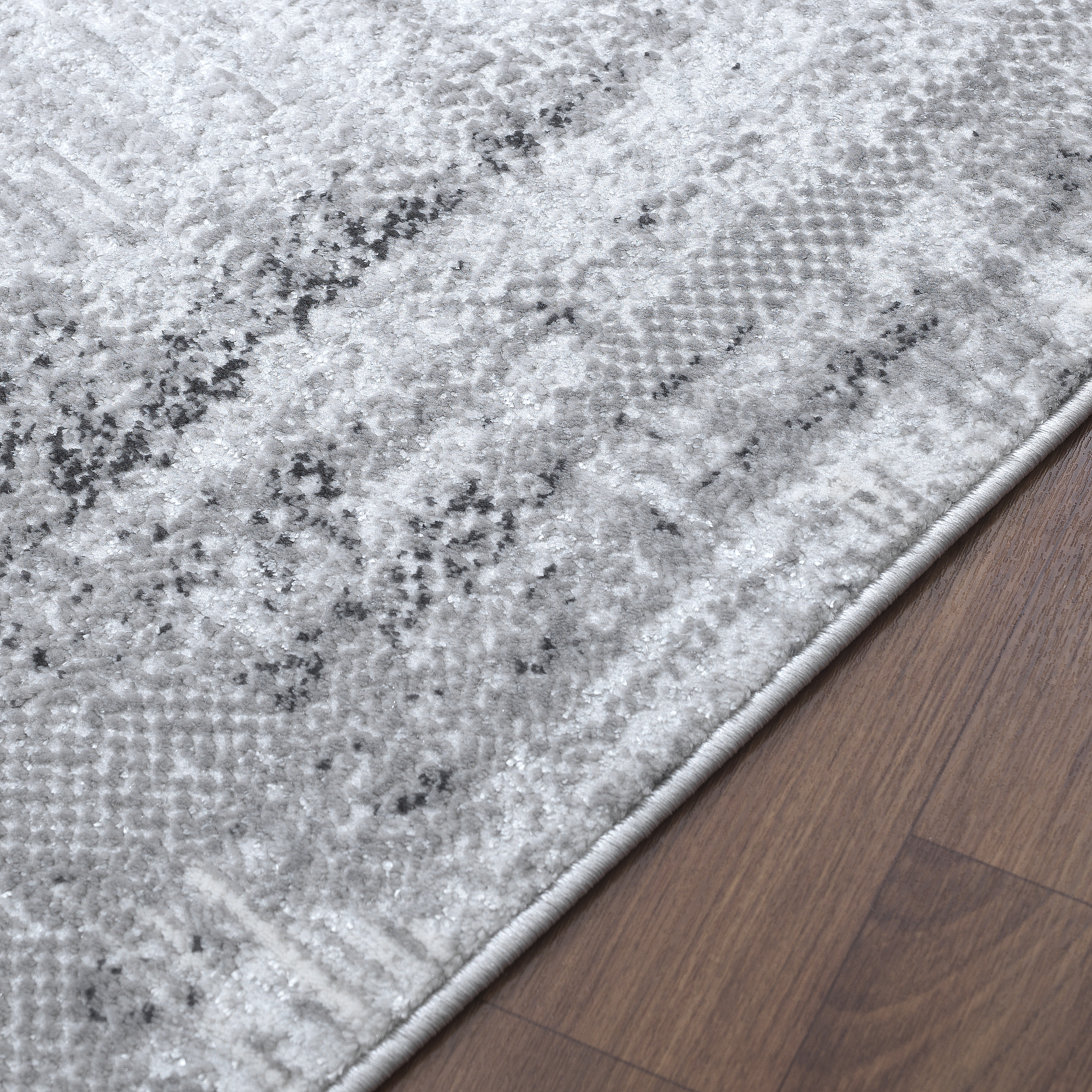 Fashion Relax Plus Laagpolig Vloerkleed Lichtgrijs