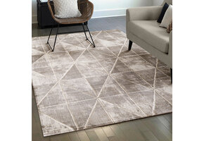 Harmony Mystic Abstract Vloerkleed Beige