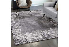 Harmony Gabbeh - Modern Vloerkleed - Laagpolig - Lichtgrijs