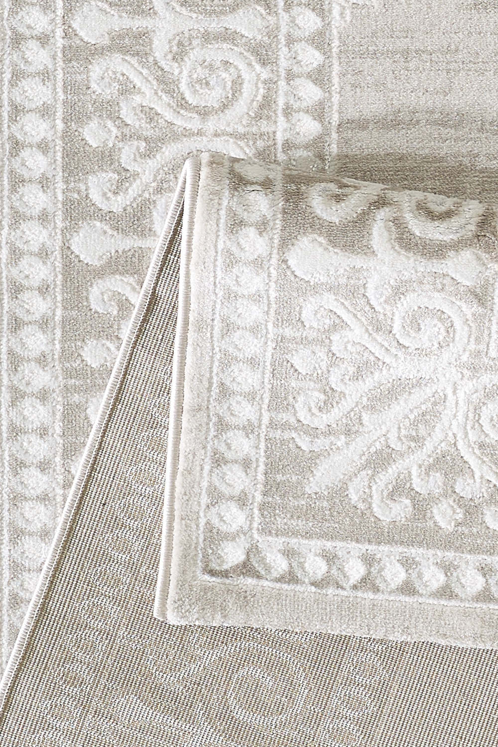 Harmony Oosters Laagpolig Vloerkleed Beige