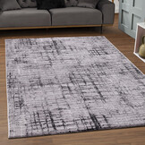 Evra Lorena - Modern Vloerkleed - Laagpolig Tapijt - Grijs