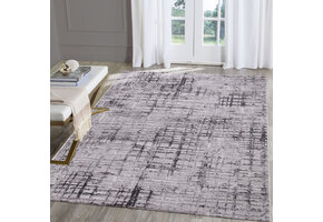 Evra Lorena - Modern Vloerkleed - Laagpolig Tapijt - Grijs