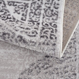 Evra Vintage Vloerkleed - Klassiek Design - Laagpolig Tapijt - Grijs