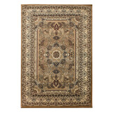 Marrakesh Nahal Oosters Vloerkleed Beige – Laagpolig Tapijt
