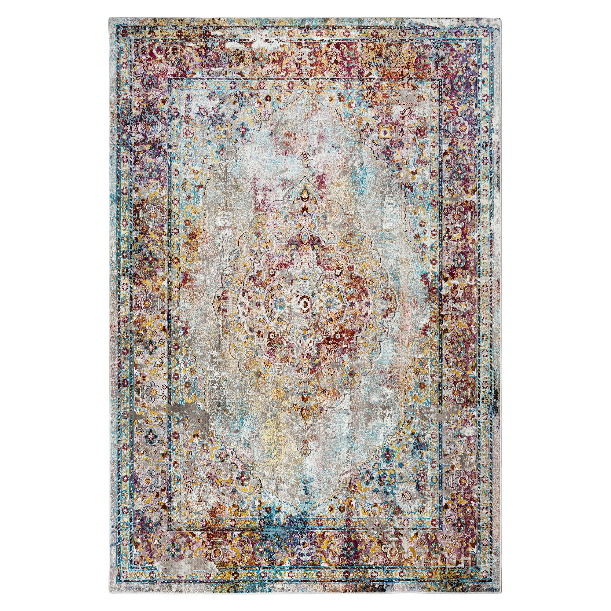 Picasso Keshan Vintage Vloerkleed Multi / Beige Laagpolig