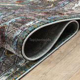 Picasso Pablo Vintage Vloerkleed Groen / Multi Laagpolig