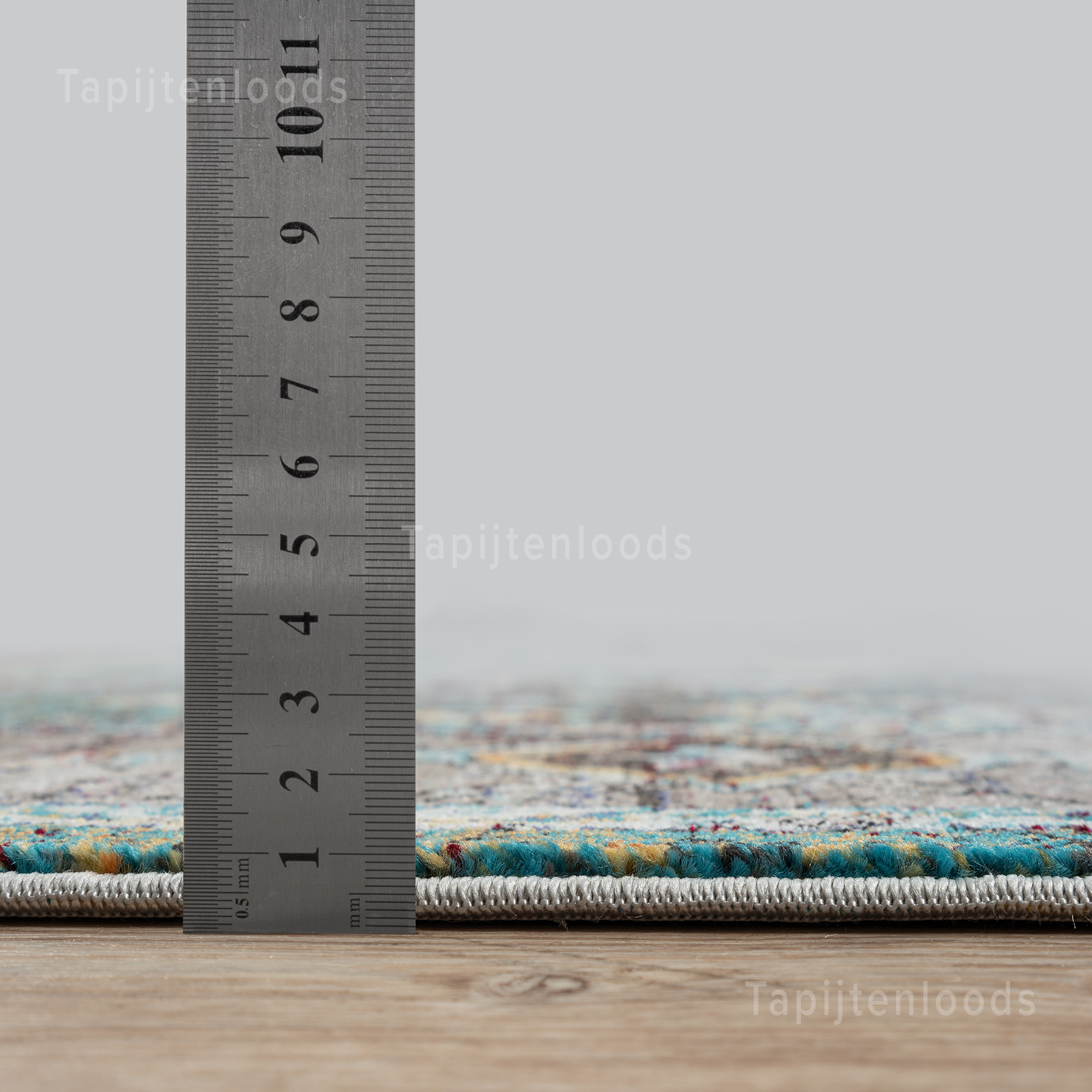 Picasso Pablo Vintage Vloerkleed Groen / Multi Laagpolig