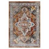 Picasso Castana Vintage Vloerkleed Terra / Multi Laagpolig