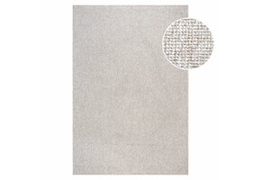 Lora Plus Laagpolig Vloerkleed Beige/Crème