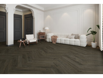 Oakland Special 3706 Weense Punt PVC Vloer – Soil – 100% Waterproof, Geschikt voor Vloerverwarming