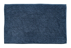 Indiana Fluffy Soft - Effen Badmat - Soft Touch - Blauw Navy