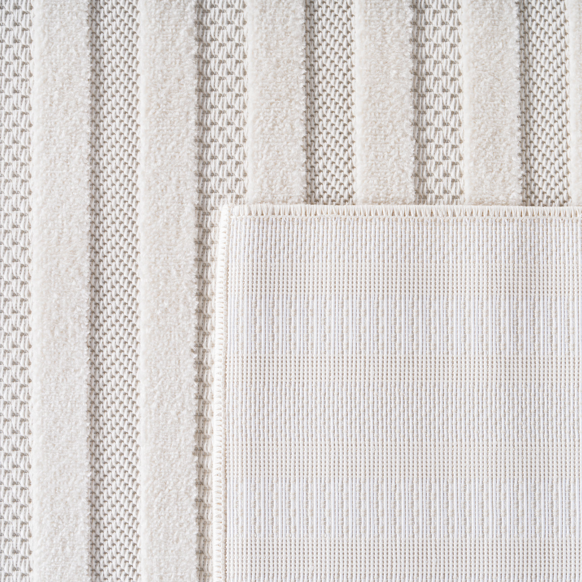 Doha Buitenkleed - Japandi - Modern - In & Outdoor - Vloerkleed voor Tuin Terras Balkon- Creme