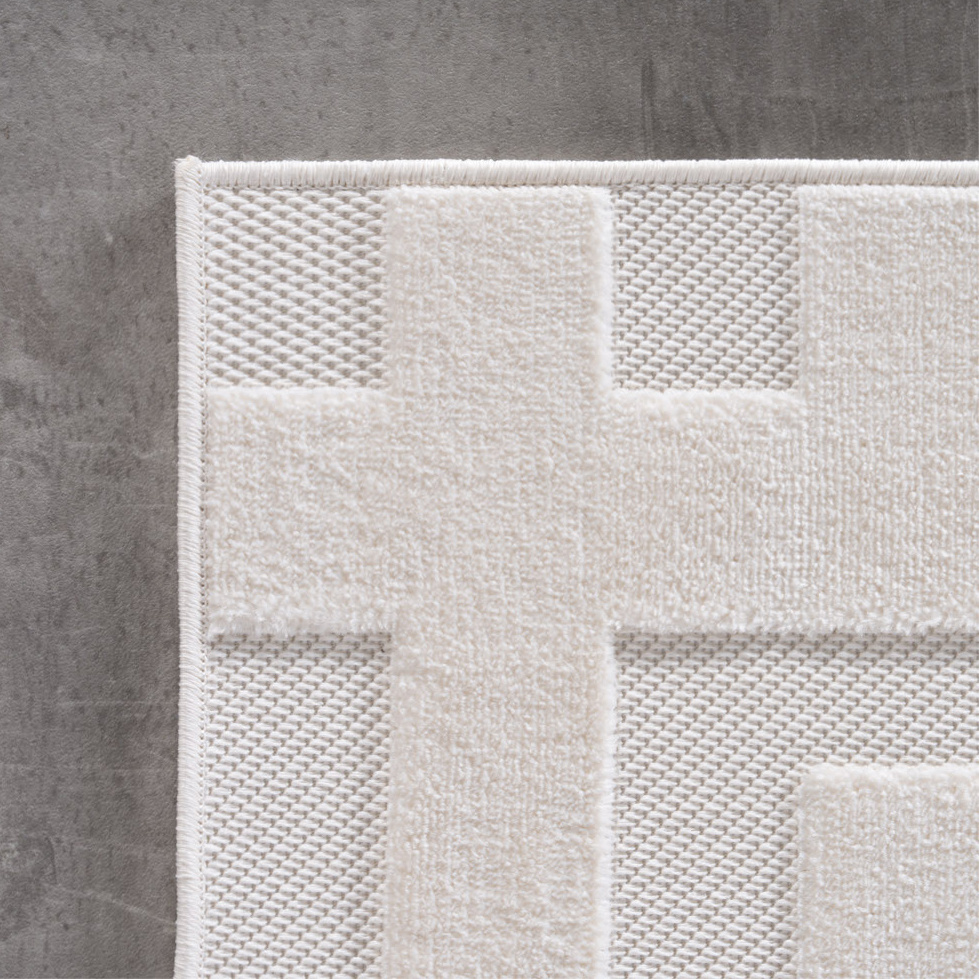 Doha Buitenkleed Heaven - In & Outdoor - Vloerkleed voor Tuin Terras Balkon- Creme