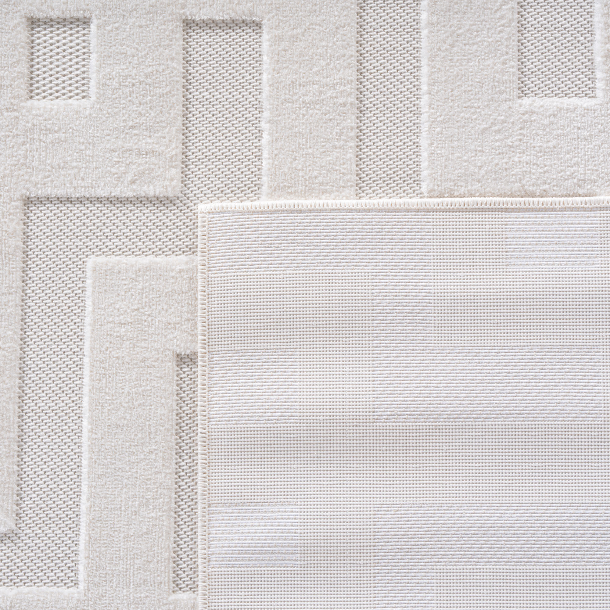 Doha Buitenkleed Heaven - In & Outdoor - Vloerkleed voor Tuin Terras Balkon- Creme