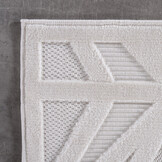 Doha Buitenkleed Palm - In & Outdoor - Vloerkleed voor Tuin Terras Balkon- Creme