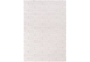 Doha Buitenkleed Effen - In & Outdoor - Vloerkleed voor Tuin Terras Balkon- Creme