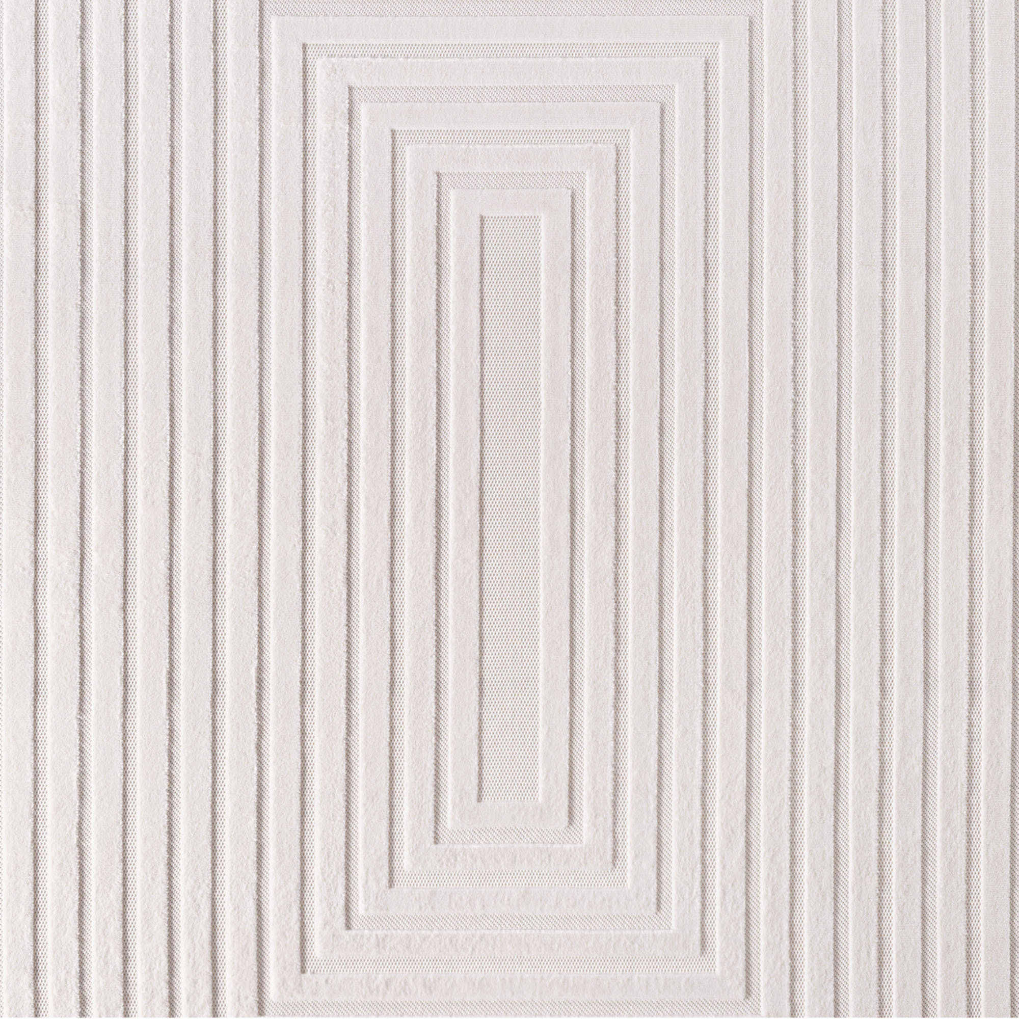 Doha Buitenkleed - Japandi - Modern - In & Outdoor - Vloerkleed voor Tuin Terras Balkon- Creme