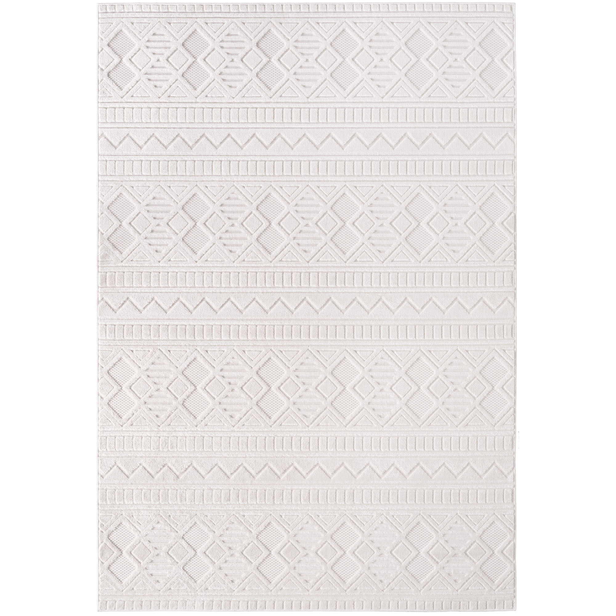 Doha Buitenkleed Viva - In & Outdoor - Vloerkleed voor Tuin Terras Balkon- Creme
