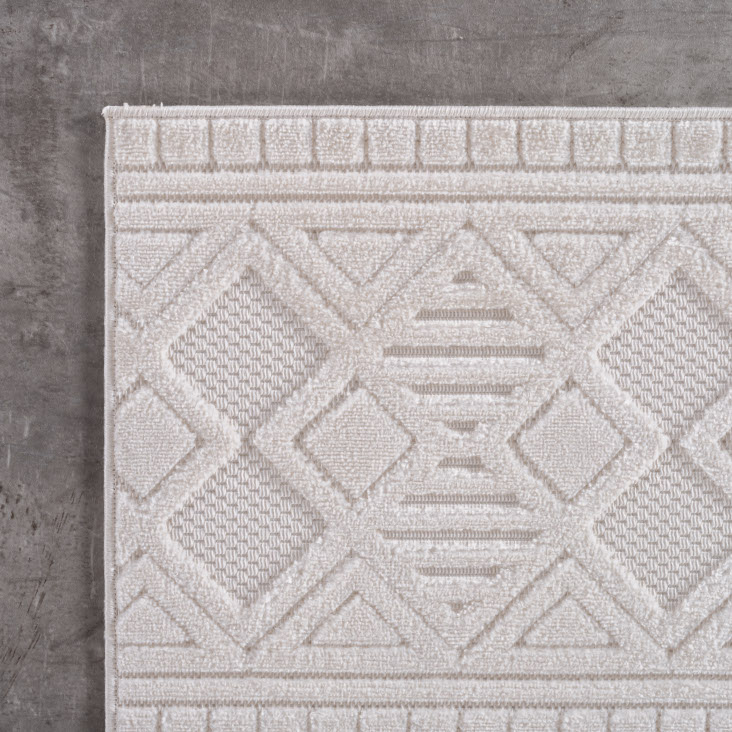 Doha Buitenkleed Viva - In & Outdoor - Vloerkleed voor Tuin Terras Balkon- Creme