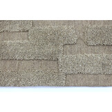 Outlet - Design Berber 100% Wol Vloerkleed - Effen Beige