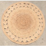 Vloerkleed Jaipur Jute - Rond Tapijt - 100% Jute - Natur