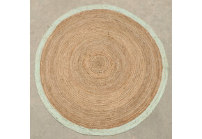 Vloerkleed Jaipur Jute - Rond Tapijt - 100% Jute - Natur