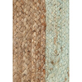 Vloerkleed Jaipur Jute - Rond Tapijt - 100% Jute - Natur