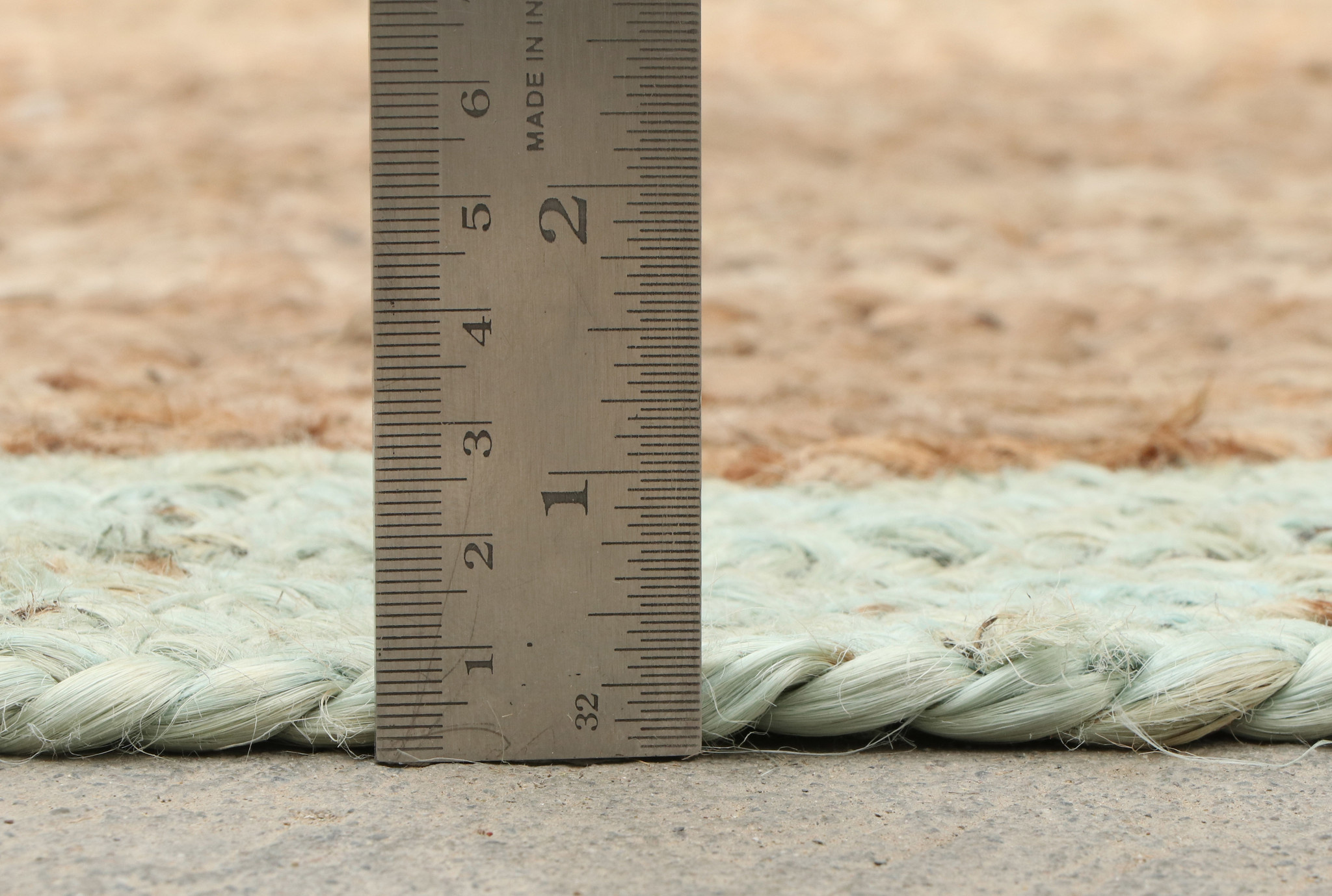 Vloerkleed Jaipur Jute - Rond Tapijt - 100% Jute - Natur