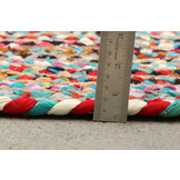 Vloerkleed Jaipur Multi Jute - Rond Tapijt - Jute & Katoen - Multikleur Beige