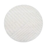 Vloerkleed Focus Feel - Rond - Hoogpolig - Fluffy - Scandinavisch - Creme