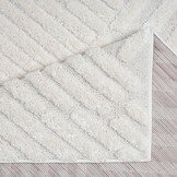 Vloerkleed Focus Feel - Hoogpolig - Fluffy  - Scandinavisch - Creme