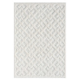 Vloerkleed Focus Solid - Hoogpolig - Fluffy - Scandinavisch - Creme