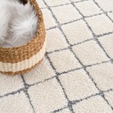 Vloerkleed Focus Madrid - Hoogpolig - Fluffy  - Scandinavisch - Creme