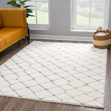 Vloerkleed Focus Madrid - Hoogpolig - Fluffy  - Scandinavisch - Creme