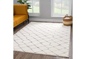 Vloerkleed Focus Madrid - Hoogpolig - Fluffy  - Scandinavisch - Creme